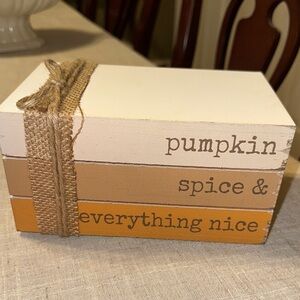 Quill to paper by sixtrees pumpkin decor